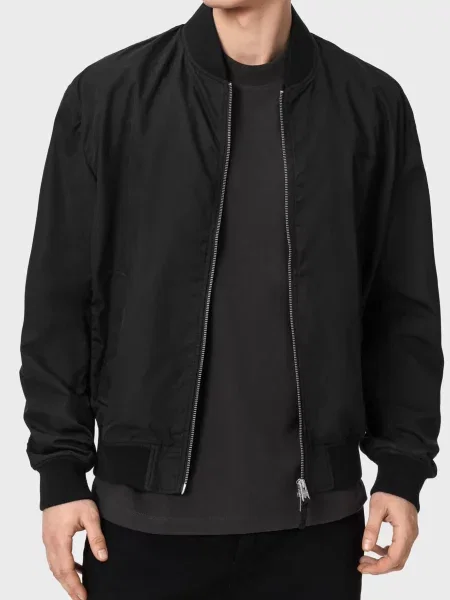 Бомбер Allsaints чорний