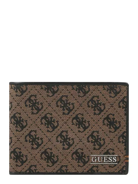 GUESS Portofel BOSTON / negru maro