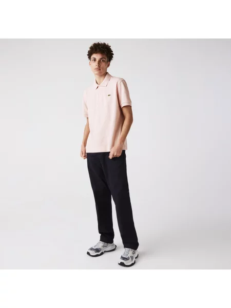 Поло Lacoste розовое