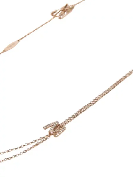 Colier Max Mara cu autograf roz