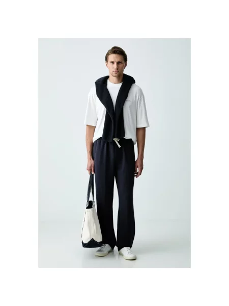Spodnie dresowe Armani Exchange niebieskie