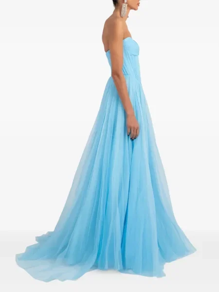Rochie maxi Ana Radu de costum albastru