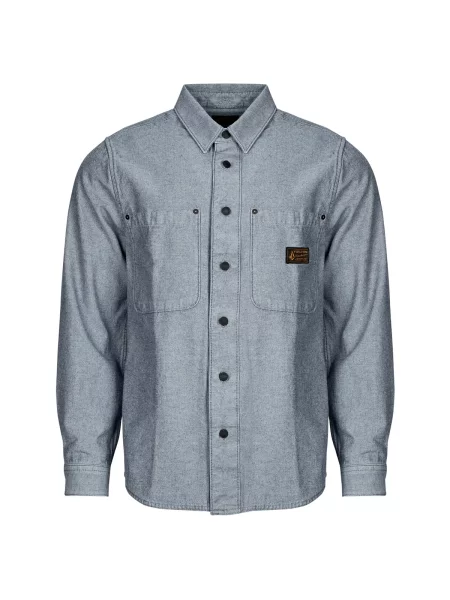 Srajca Volcom z dolgimi rokavi modra