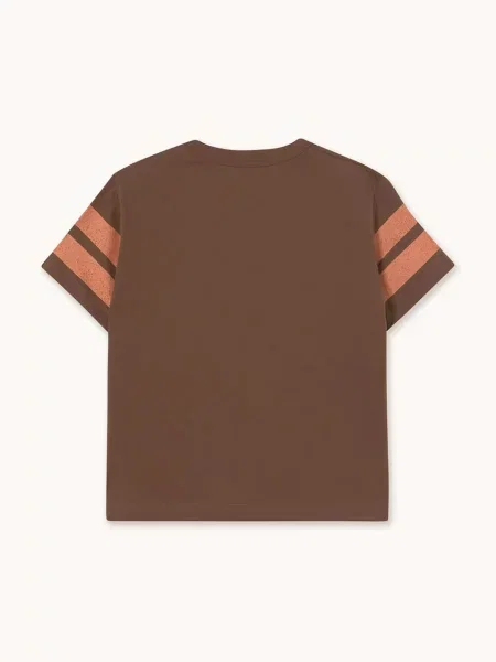 Tinycottons Дитяча футболка STRIPES LOGO TEE