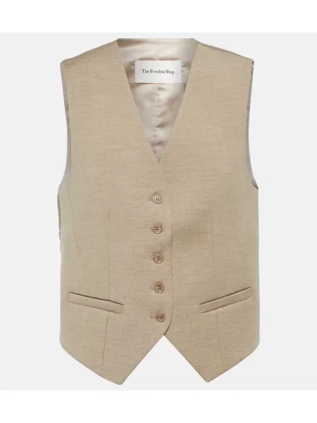 Vestă The Frankie Shop bej
