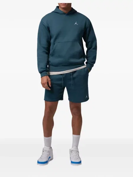 Pantaloni scurți Jordan din fleece alergare albastru