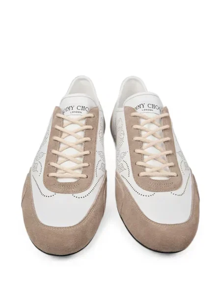 Sneakerși Jimmy Choo alb