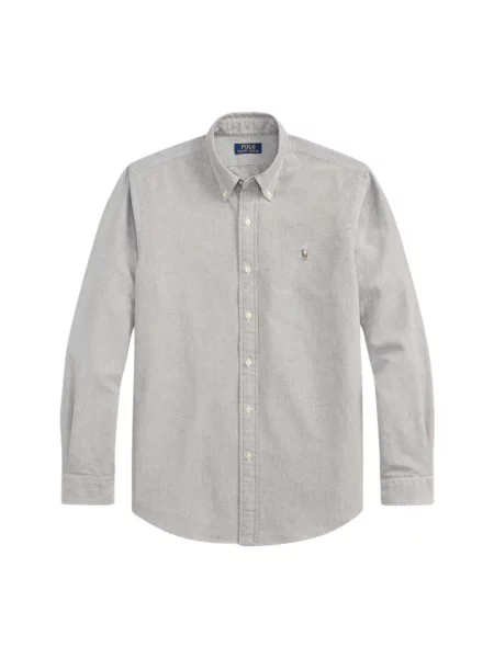 Koszula Ralph Lauren z twillu brązowa