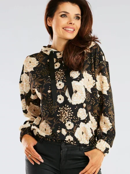 Bluza Awama siva