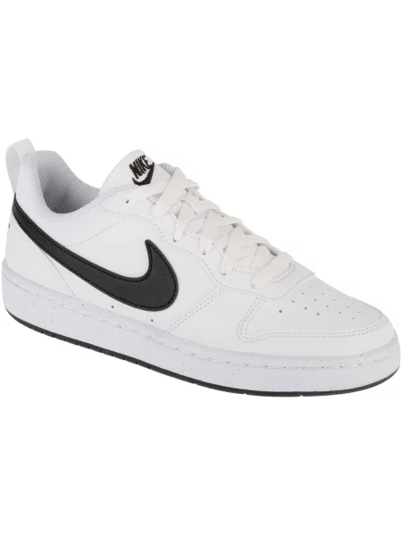 Boty Nike Court Borough Low Recraft white/black bílé