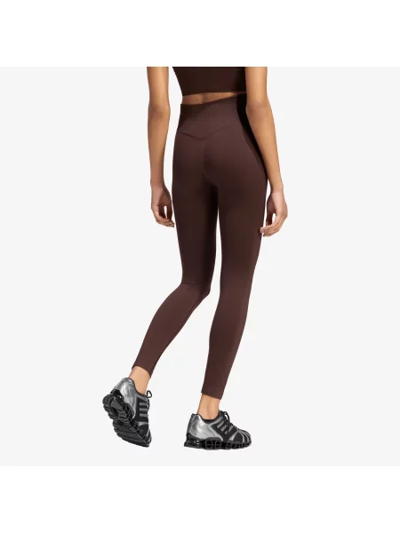 Legíny adidas hnědé