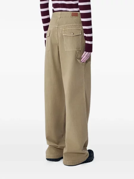 Pantaloni Moncler cu picior lat