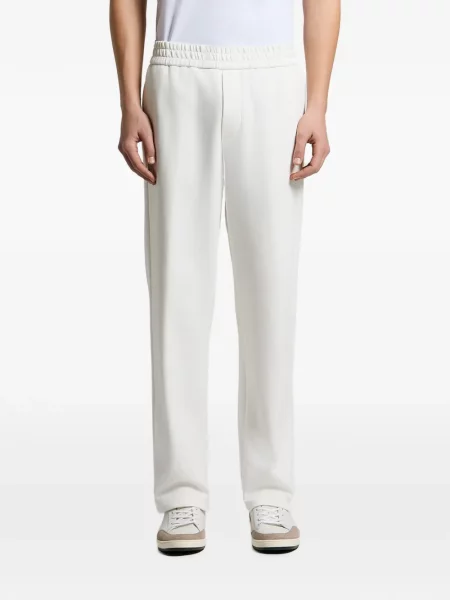 Pantaloni Peserico alergare alb