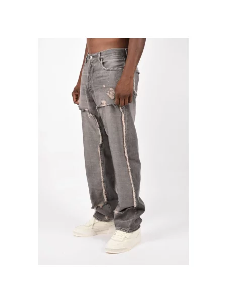 Jeansy straight leg Haikure czarne