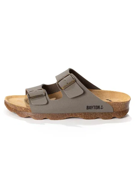 Bayton Saboți Athena gri taupe negru