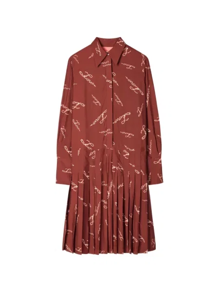 Rochie tip cămașă Paul Smith cu imagine roșu