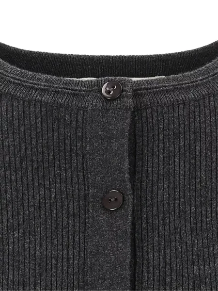 Cardigan Lisa Yang tricotate gri