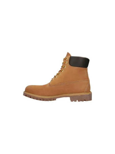 TIMBERLAND Fűzős csizma karamell fekete
