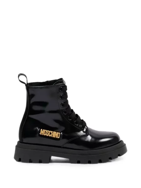 Botki dziecięce Moschino czarne