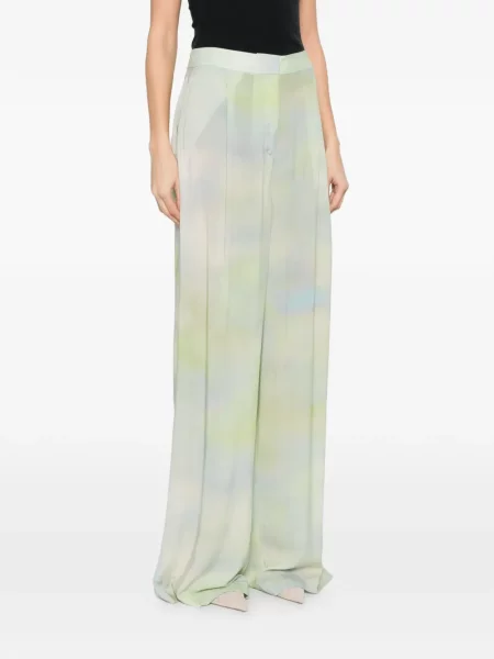 Tie-dye kelnės Mvp Wardrobe kaklaraiščiai įsiliepsnojo žalia