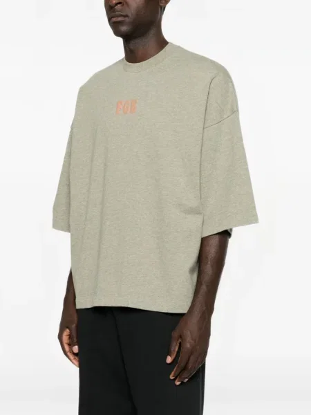 Μπλούζα Fear Of God Essentials με σχέδιο πράσινο