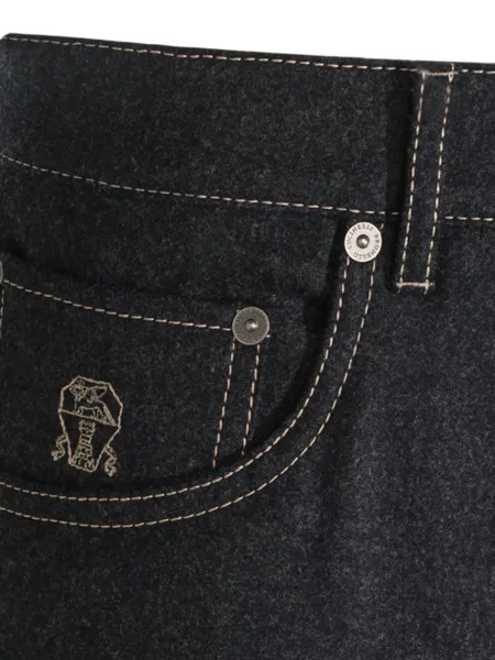 Pantaloni Brunello Cucinelli negru