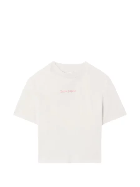 Koszulka Palm Angels z autografem biała
