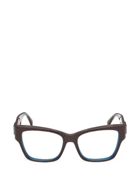 Ochelari de soare Max Mara Eyewear cu autograf maro