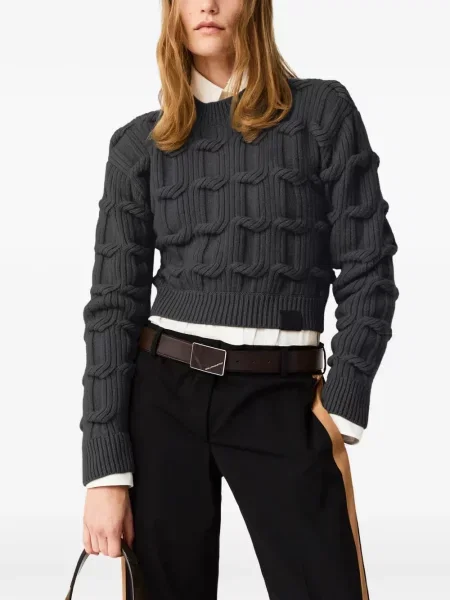 Džemper Stella Mccartney lopatica siva