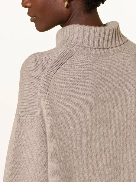 Ftc Cashmere Golf Z Kaszmiru beige beżowy