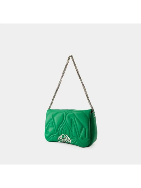 Torebka crossbody Alexander Mcqueen zielona