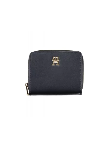 Portfel Tommy Hilfiger skórzany elegancki niebieski
