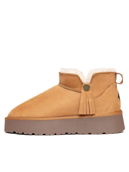 Island Boot Csizma ILONIE / gesztenyebarna barna