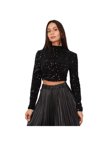 Top La Modeuse crna