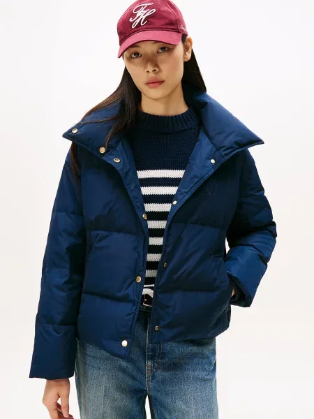 Tommy Hilfiger Pernata jakna tamnoplava