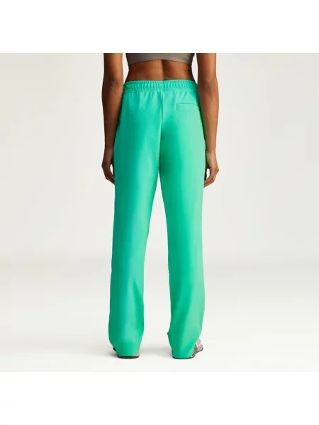 Spodnie dresowe adidas by Stella McCartney Knitted zielone