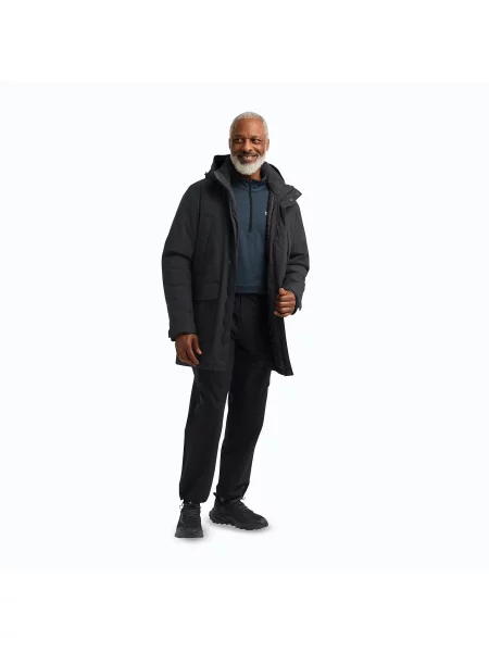 Kurtka przeciwdeszczowa Jack Wolfskin Canyon Shield Parka czarna