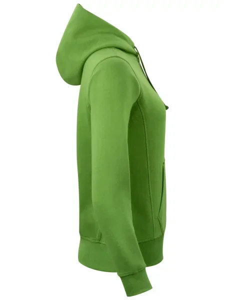 Clique Classic Hoody – bluza z kapturem green melange zielona