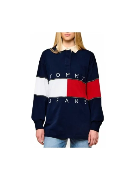 Palton Tommy Jeans albastru