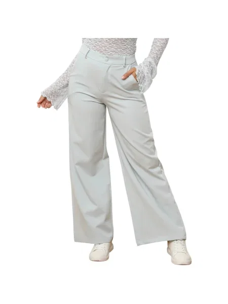 Pantaloni La Modeuse albastru