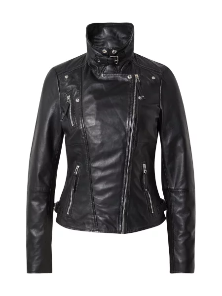 FREAKY NATION Φθινοπωρινό και ανοιξιάτικο μπουφάν BikerPrincess' μαύρο