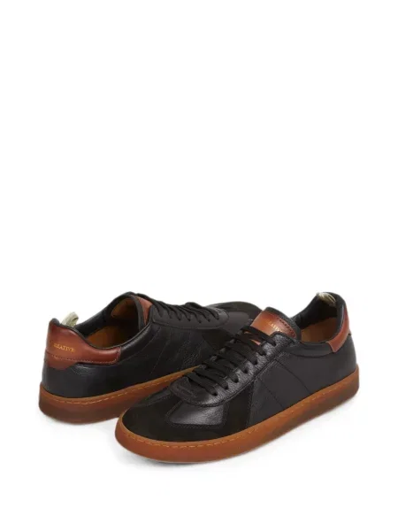 Sneakerși Officine Creative din piele negru