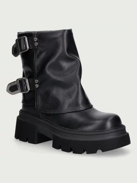 Buffalo botki motocyklowe Mave Fold Mid czarne