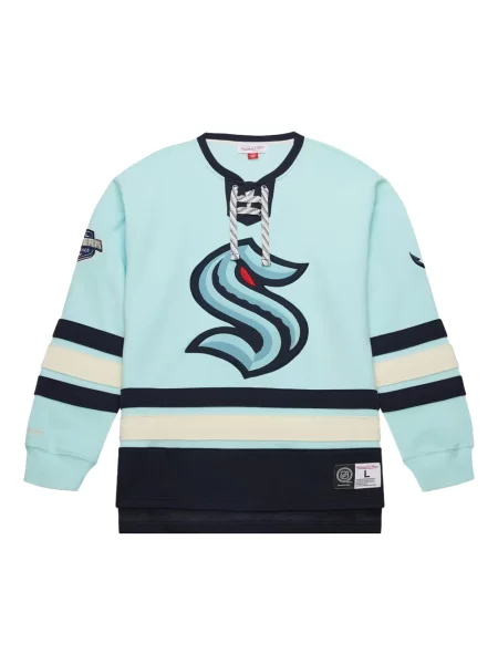 Pulover Mitchell & Ness albastru