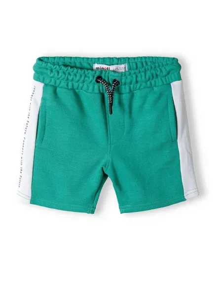 MINOTI Pantaloni verde alb