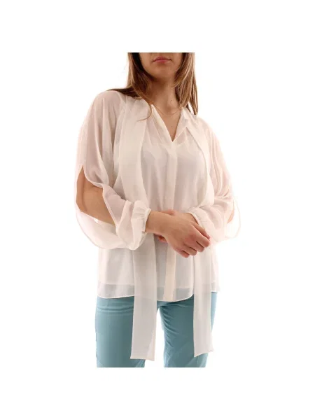 Bluză Maxmara Studio alb