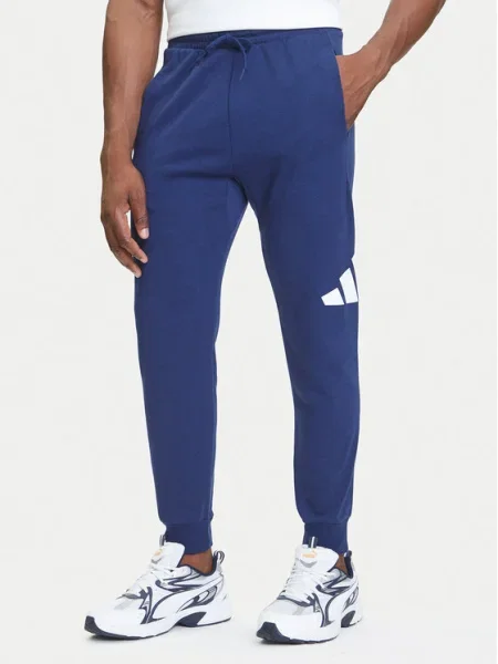 Adidas Долнище анцуг Essentials Big Logo тъмносин