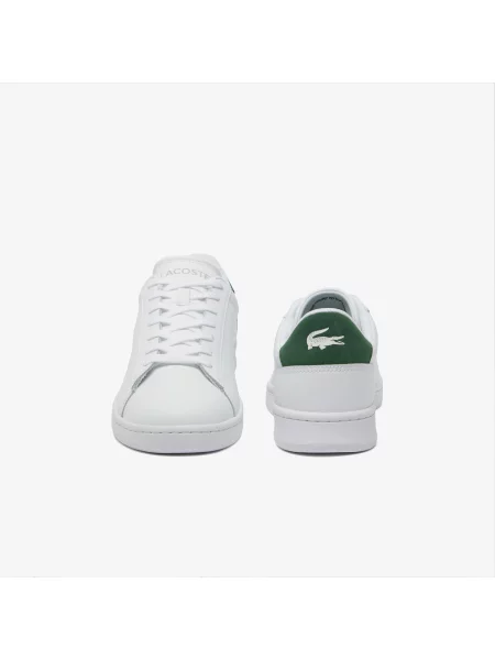 Lacoste Skórzane Sneakersy Carnaby Set białe