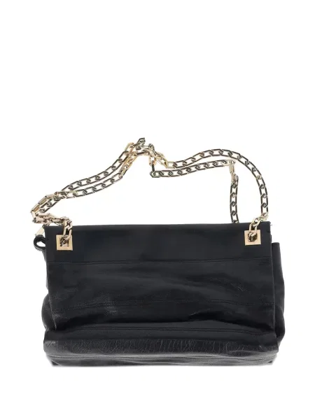 Colier Victoria Beckham din piele negru