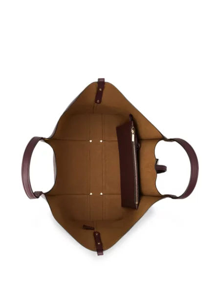 Geantă shopper Tod's din piele roșu